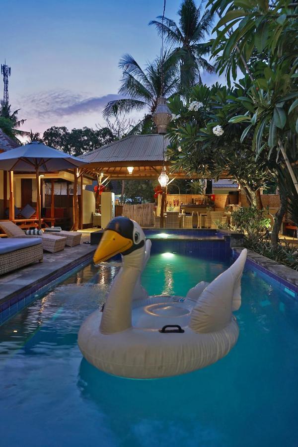 Sari Gili Bungalow Gili Air Extérieur photo