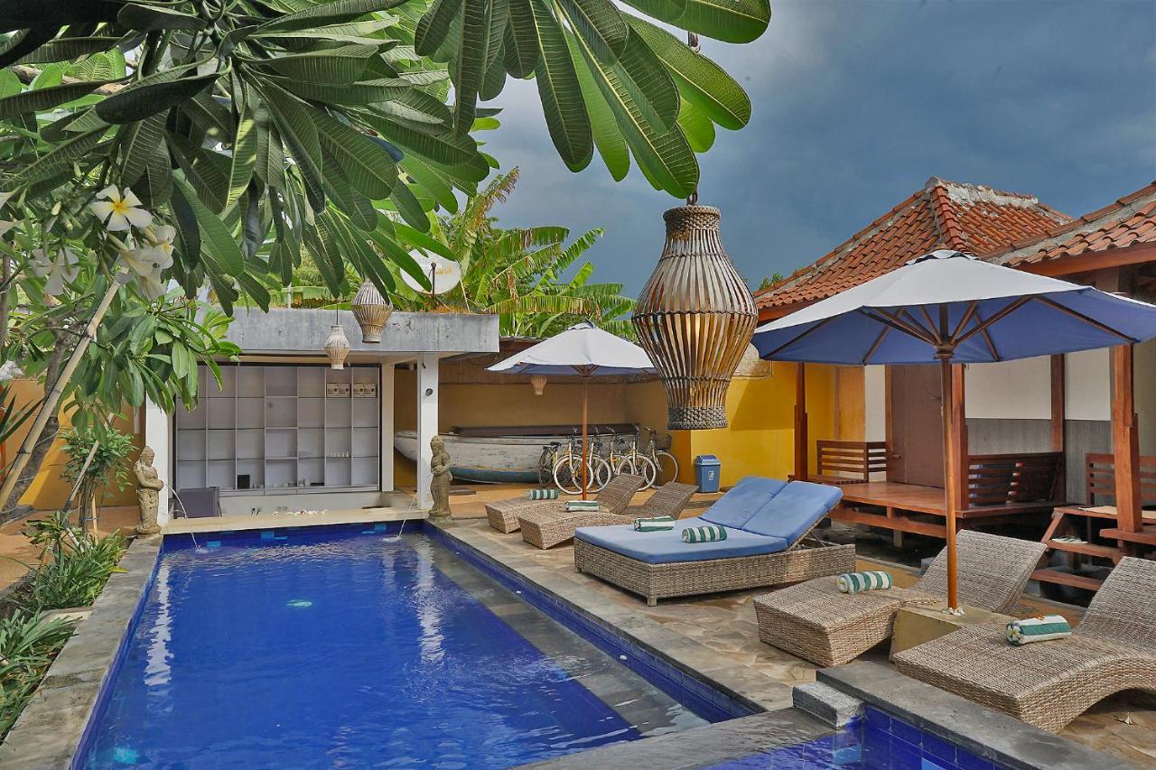 Sari Gili Bungalow Gili Air Extérieur photo