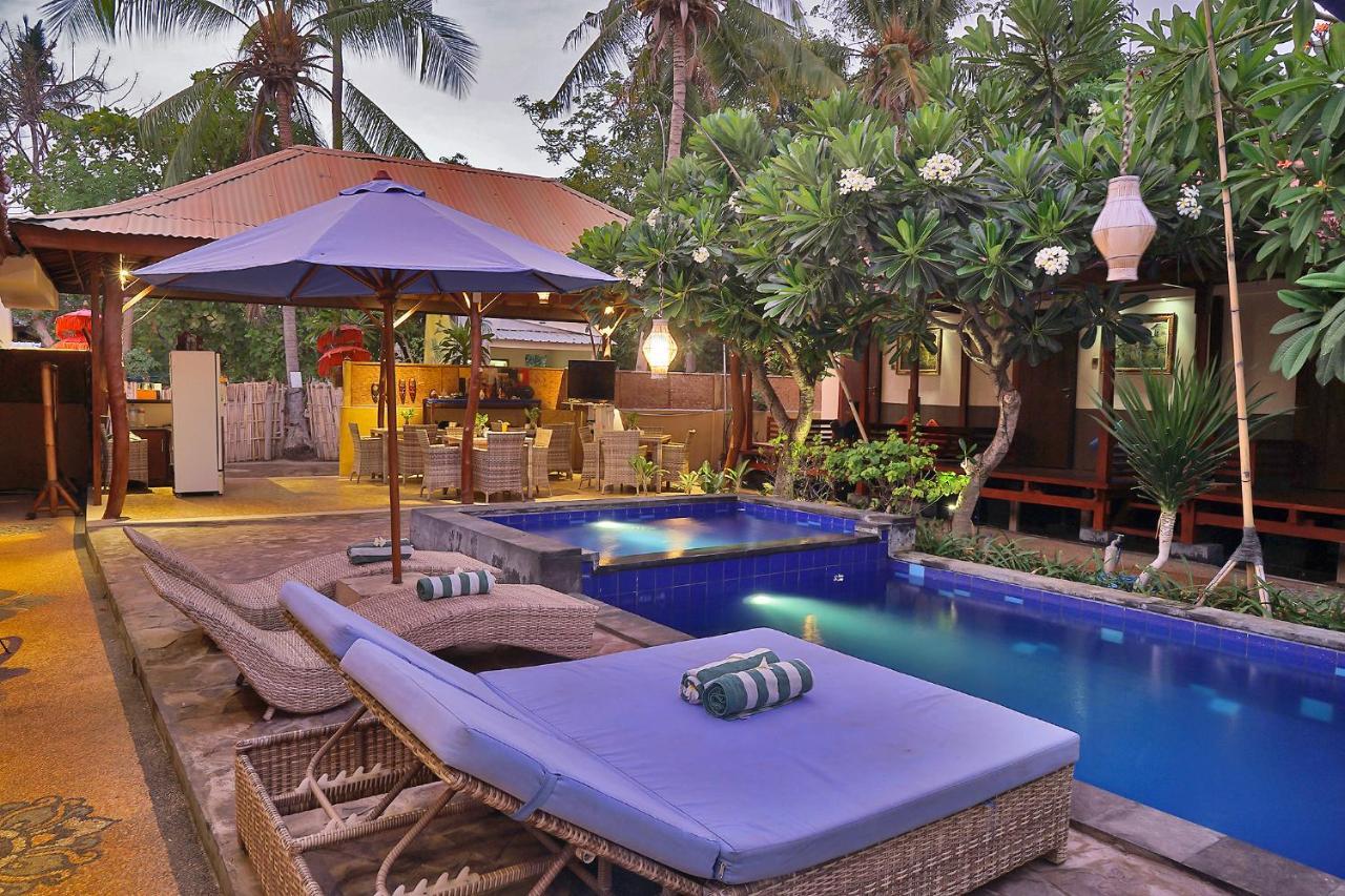 Sari Gili Bungalow Gili Air Extérieur photo