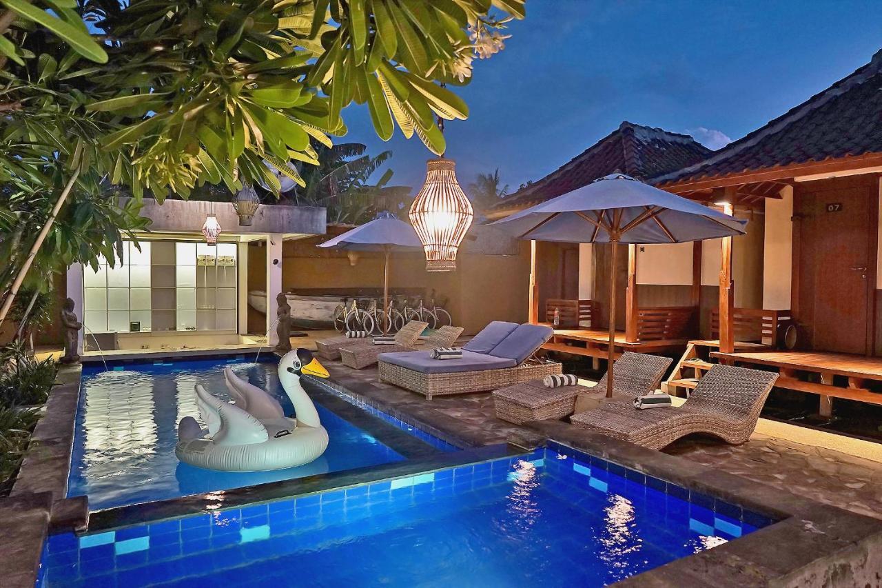 Sari Gili Bungalow Gili Air Extérieur photo