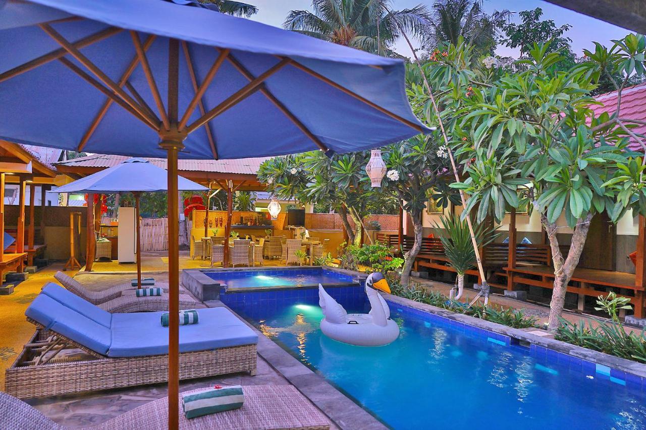 Sari Gili Bungalow Gili Air Extérieur photo