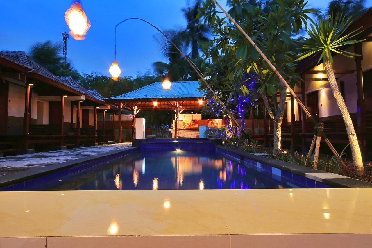Sari Gili Bungalow Gili Air Extérieur photo