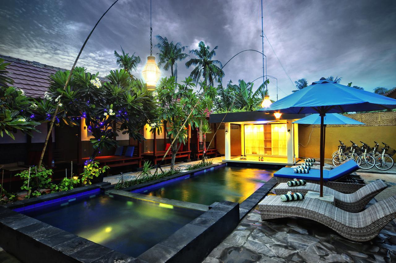 Sari Gili Bungalow Gili Air Extérieur photo